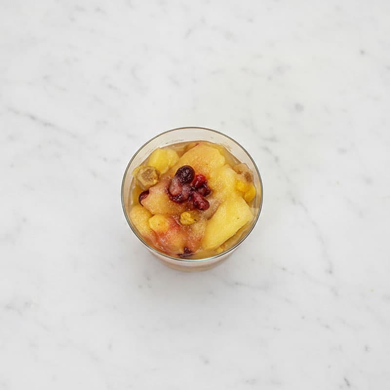 APPELMOES / VEENBESSEN / VIJGEN / DRUIVEN / ABRIKOZEN (400 g)