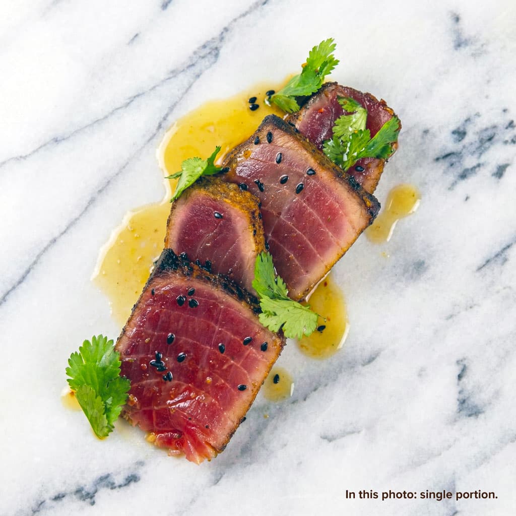 PLATEAU -- TATAKI DE THON ALBACORE / SESAME / CITRON (8 pers.)