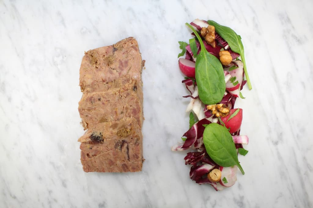 TERRINE DE FAISAN / CHAMPIGNONS DES BOIS