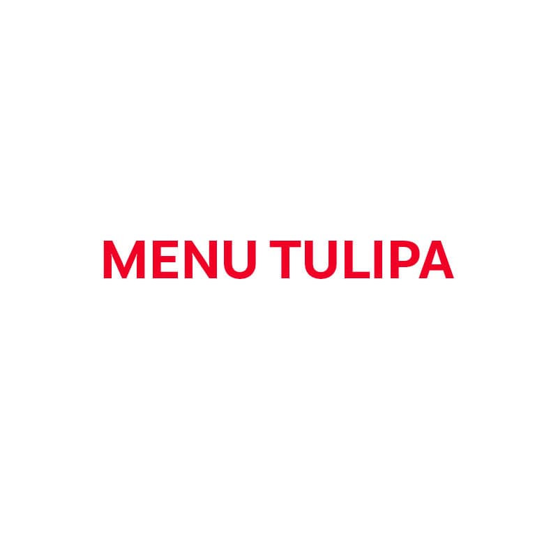 MENU TULIPA (ENTREE + PLAT + DESSERT)