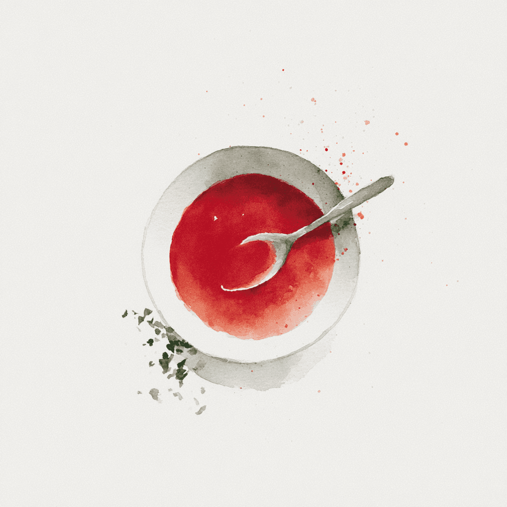 4 - 10E VELOUTE DE POIVRONS JAUNES / BASILIC