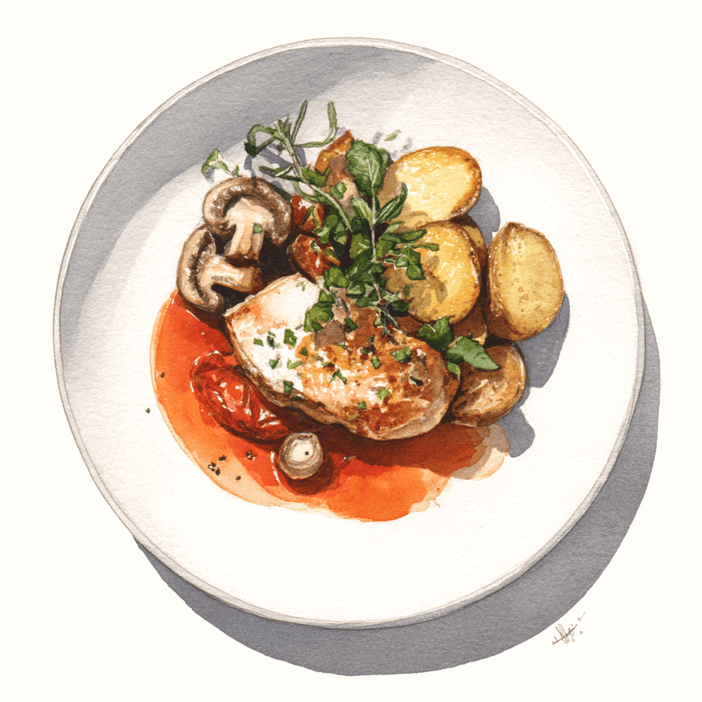 4 - 14P MOUSSAKA (100% HACHE DE VOLAILLE, AUBERGINES, TOMATES, ...)