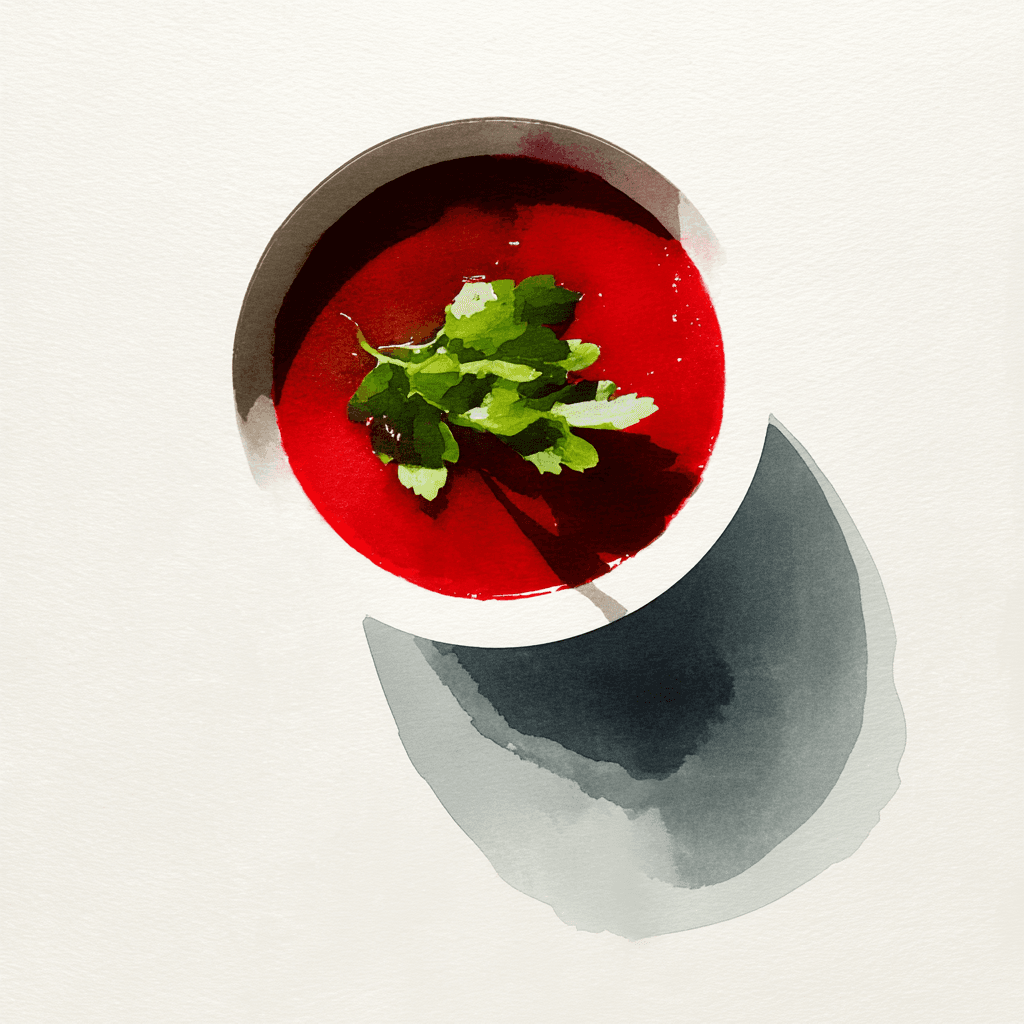 2 - 6E RED BEET SOUP