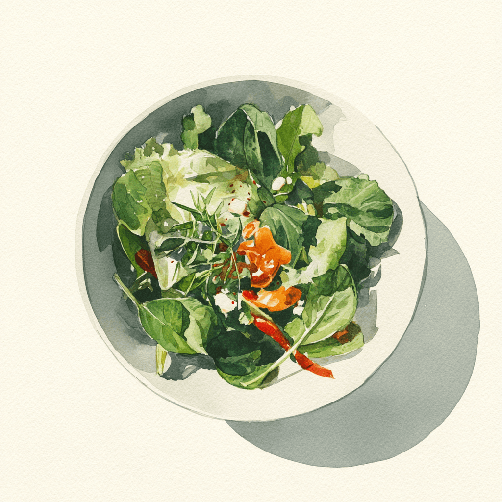 2 - 11E GROENE SALADE MET PROTEINEN