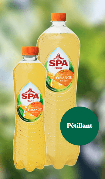 SPA FRUIT PETILLANT ORANGE PET (40 cl)