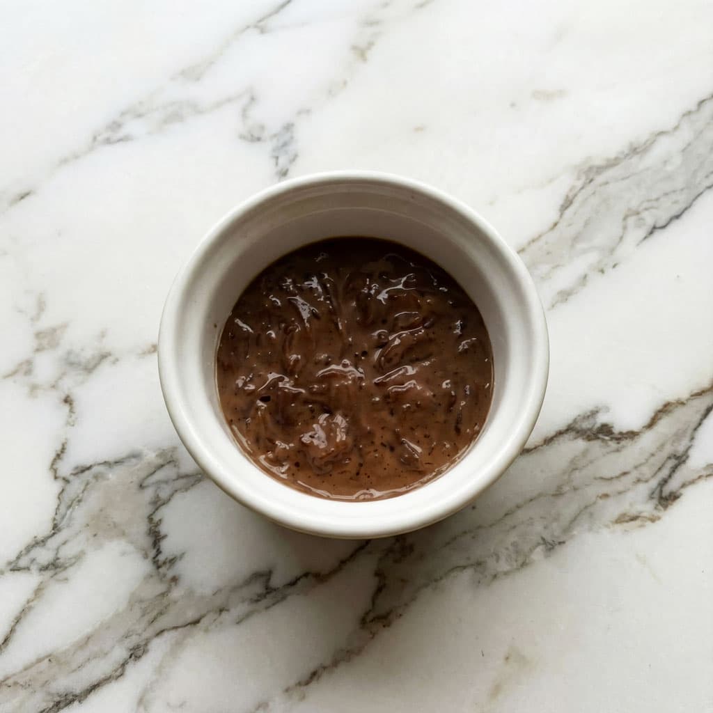 JUS BRUN À L’ÉCHALOTE VINAIGRÉE (200 ml)