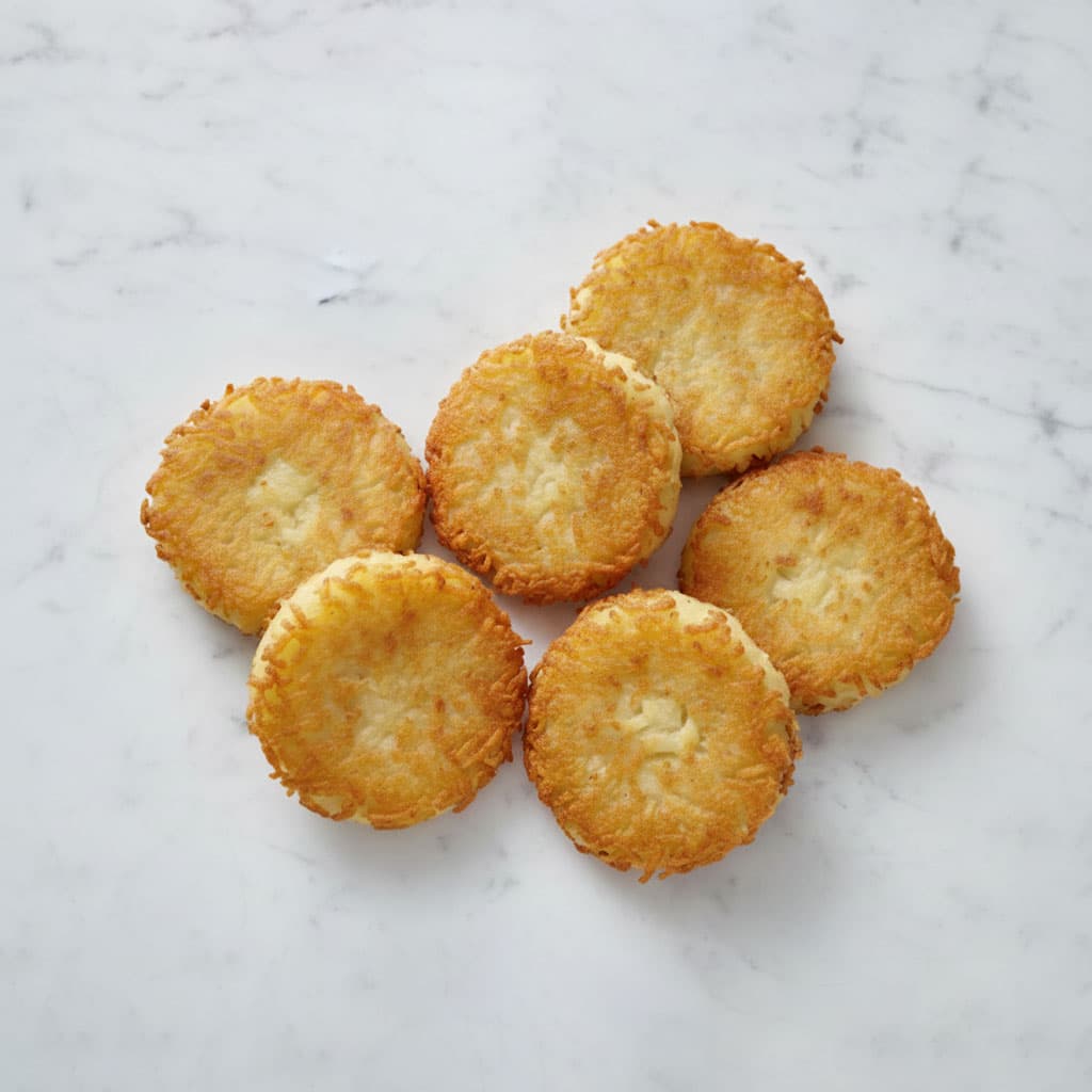 AARDAPPELENPANNENKOEKJES (6 stuks)