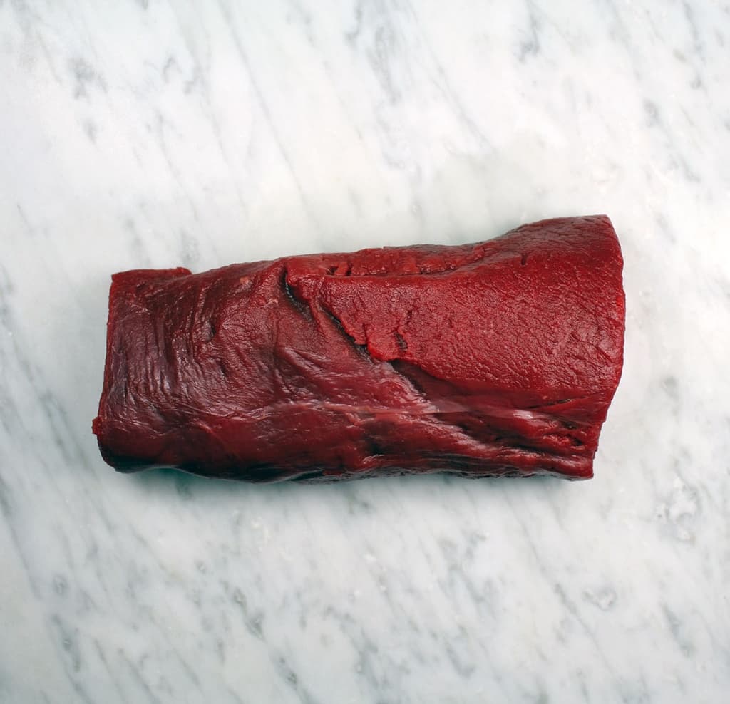 CHEVREUIL FILET CRU + BARDE (1PERS)