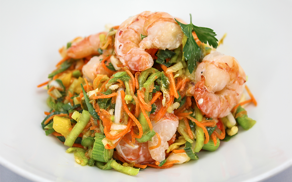 THAISE SALADE MET SCAMPI'S 150G (BOL)