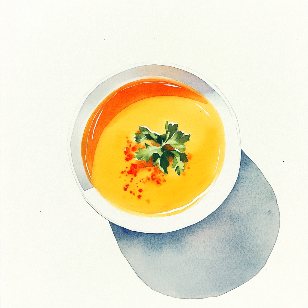 1 - 4E VELOUTE VAN ZOETE AARDAPPELEN / KOKOSMELK
