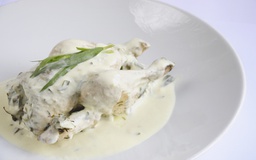 [5091 - 92 / FTK] COCKEREL WITH TARRAGON (1 piece)