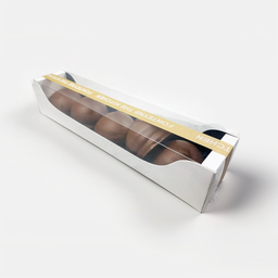 [5224 - 92 / FTK] 5 MELOCAKES ARTISANAUX AU CHOCOLAT NOIR 