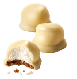 [7569 - 92 / FTK] 8 BLANCS MINIS MELOCAKES ARTISANAL
