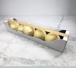 [7570 - 92 / FTK] 5 MELOCAKES ARTISANAL AU CHOCOLAT BLANC