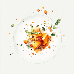 [525307 - 92 / FTK] 3 - 7E WHITE CABBAGE SALAD / WAKAME / WASABI DRESSING / HORSERADISH / HERBS