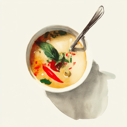 [525202 - 92 / FTK] 2 - 2E TOM KHA KAI SOUP