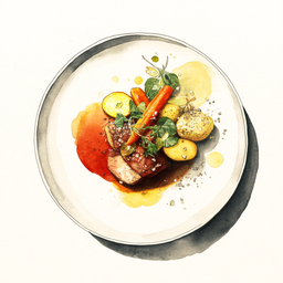 [526213 - 92 / FTK] 2 - 13P NAVARIN D'AGNEAU, JEUNES CAROTTES ET CELERI, POMMES DE TERRE AU GROS SEL ET ROMARIN