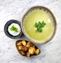 [8848 - 20 / FTK] POTAGE CERFEUIL / COURGETTE + ACC